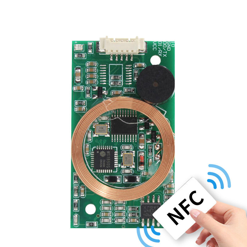 125khz and 13.56mhz Dual Frequency Communication Module M1 S50 Wiegand UART Interface RFID Smart Card Reader Module