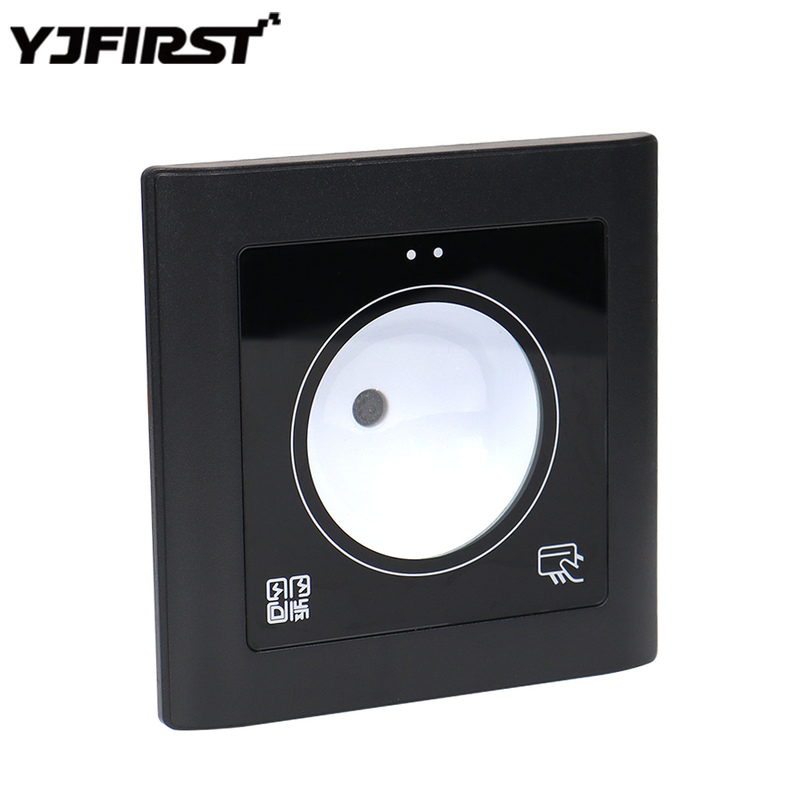 Embedded QR Scan Reader RFID 13.56Mhz Support Mifare1k NFC USB Wiegand26/34 RS232 2D Outdoor QR Code Reader Access Control