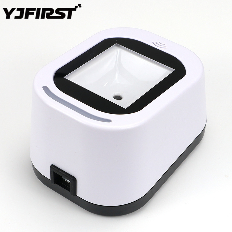 Tabletop Barcode Scanner USB High Speed Automatic 2D QR Code Reader (Hands-Free)