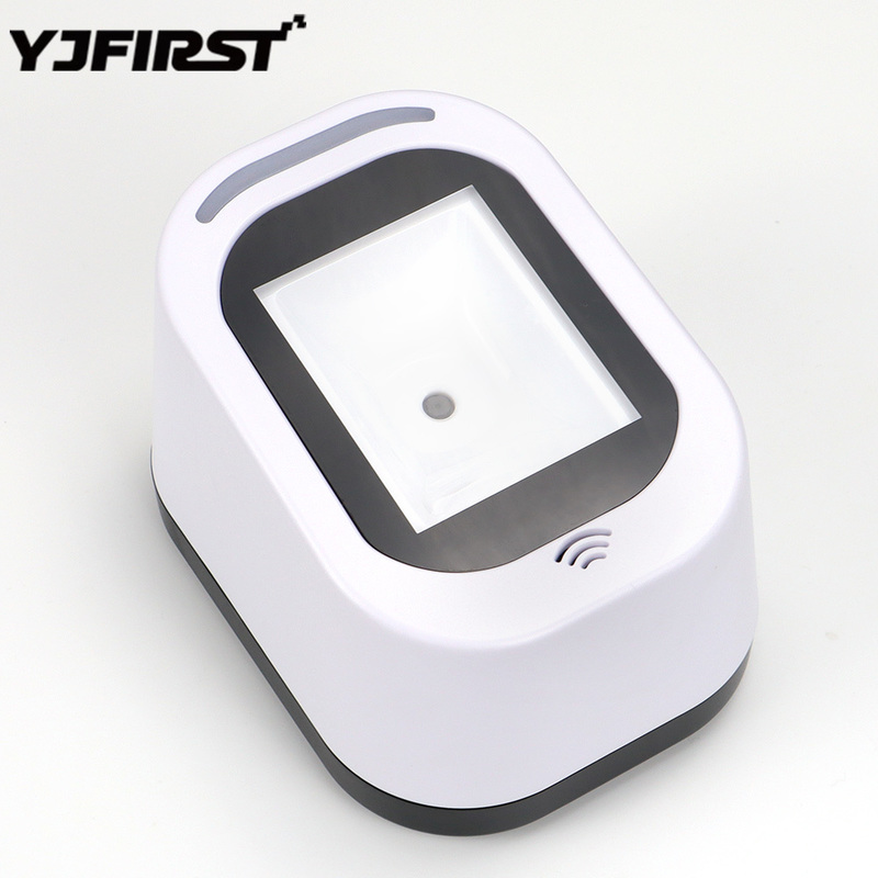 High Speed Tabletop Barcode Scanner USB Automatic 2D QR Hands-Free Code Reader Machine