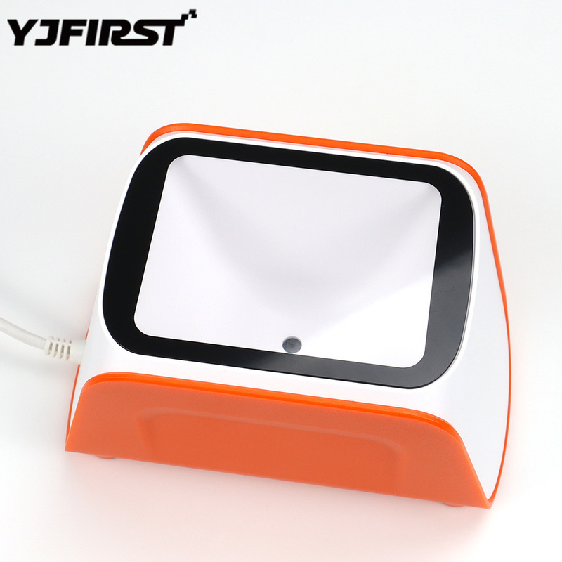 Tabletop 2D Barcode Scanner USB Automatic Hands-Free QR Code Reader (High Speed)