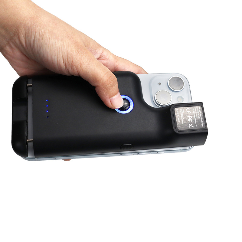 USB-C Barcode Scanner with Belt Strap Omnidirectional Backclip Scanner for Trolley & Logistics