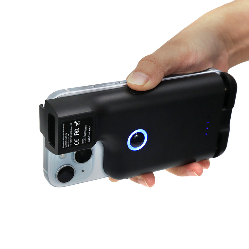 Omnidirectional Belt-Mounted Barcode Scanner USB-C Backclip Scanner for Trolley & Warehouse Work