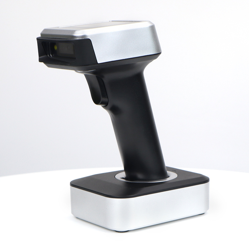Compact Handheld Barcode Scanner Reader Wireless QR Code Image Scanner for Retail & Manufacturing