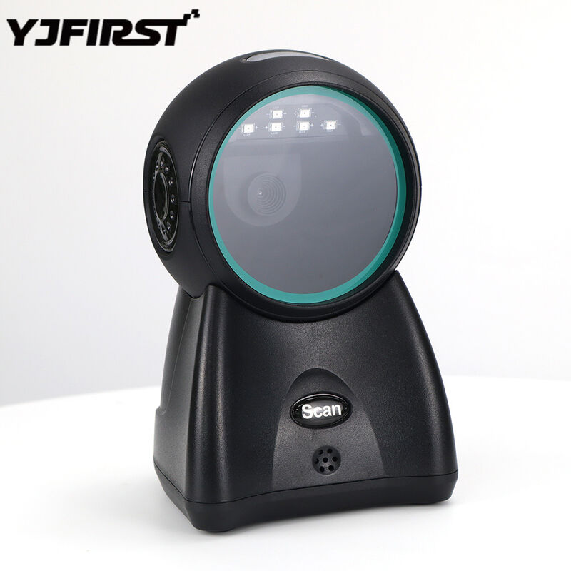High-Speed Desktop Barcode Scanner All-in-One Desktop QR Reader for Retail Checkout