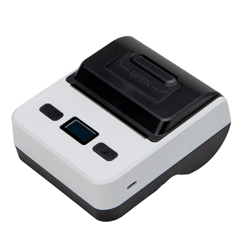 Portable 80mm Bluetooth Thermal Printer Compact High-Speed Receipt Printer for Small Businesses, Android-Compatible & Low-Cost Operation