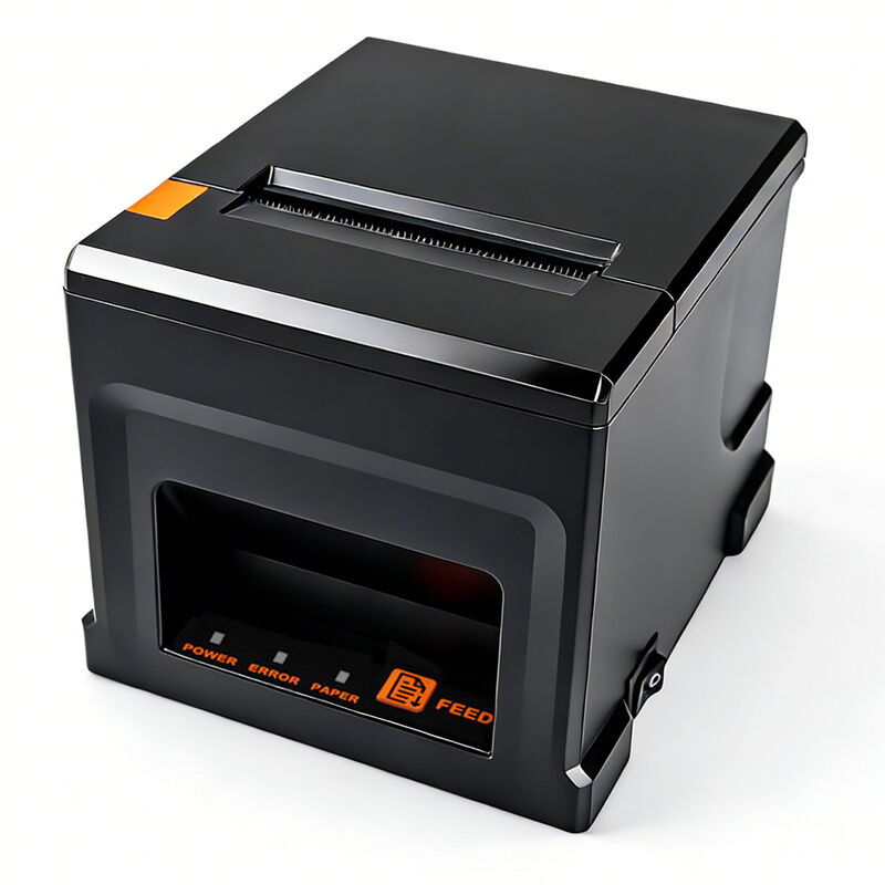 High-Speed 80mm Thermal Kitchen Printer YJ-8360 USB/LAN 203dpi Receipt Printer for Restaurant