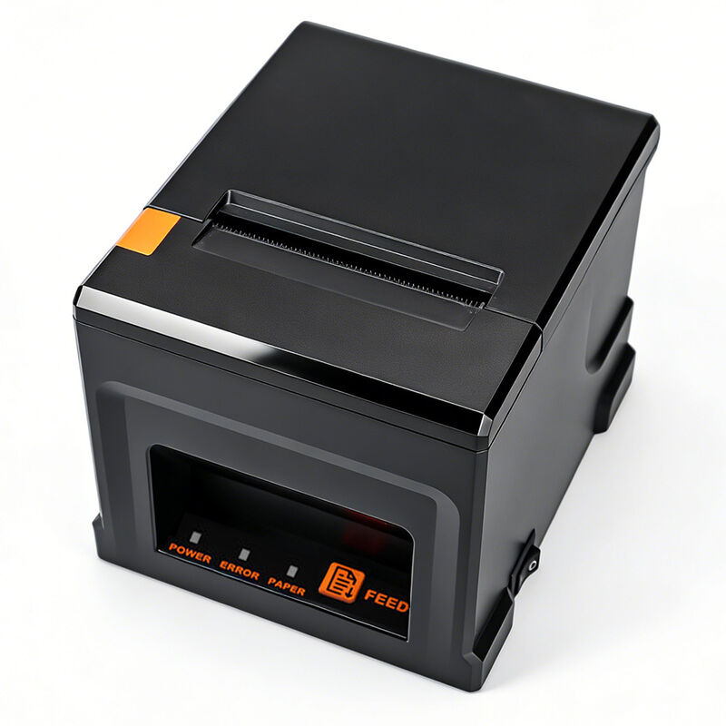 80mm USB LAN Thermal Receipt Printer YJ-8360 High-Speed 203dpi Kitchen Printer In Stock