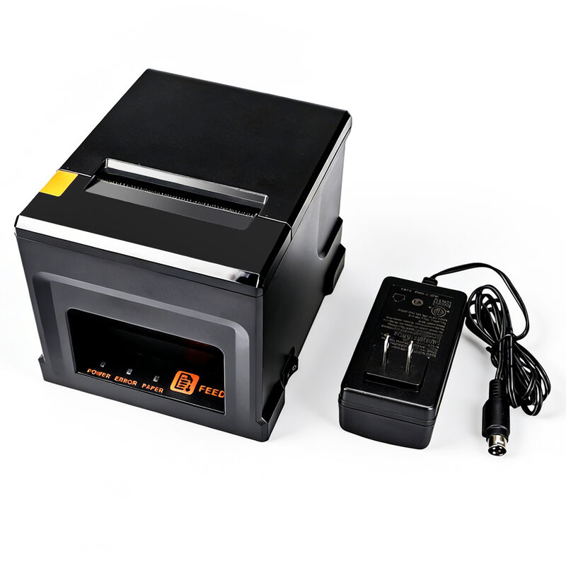 Restaurant 80mm Thermal Receipt Printer YJ-8360 USB/LAN 203dpi High-Speed In Stock
