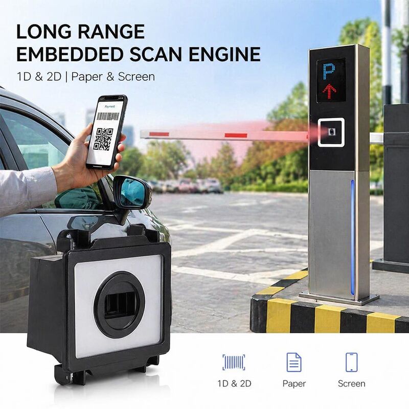 Anti-Interference Embedded 2D Barcode Scanner Stable Performance in Industrial Noise