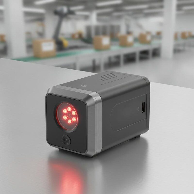 Light 620nm LED Embedded Code Reader Measuring 61.0mm 65.0mm 28.0mm Suitable for Data Capture in Manufacturing and Logistics