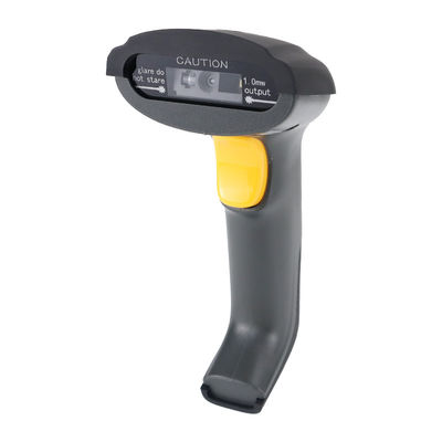 Long Range Handheld Barcode Scanner USB 1D Barcode Scanner Wired For Logistics